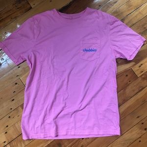 Pink Chubbies Pocket Tee Size Medium